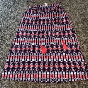 Tank Top Dress with a Tie in the Front